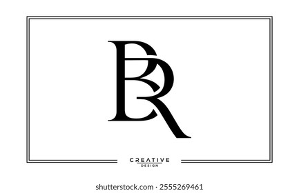 BR, RB, B, R, Abstract Letters Logo Monogram