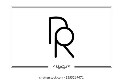 BR, RB, B, R, Abstract Letters Logo Monogram
