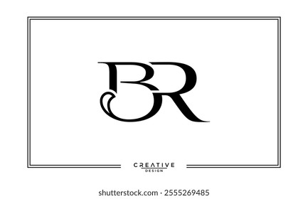 BR, RB, B, R, Abstract Letters Logo Monogram