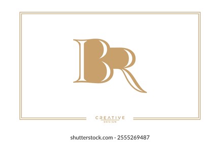 BR, RB, B, R, Abstract Letters Logo Monogram