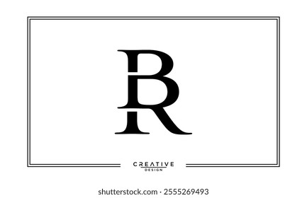 BR, RB, B, R, Abstract Letters Logo Monogram