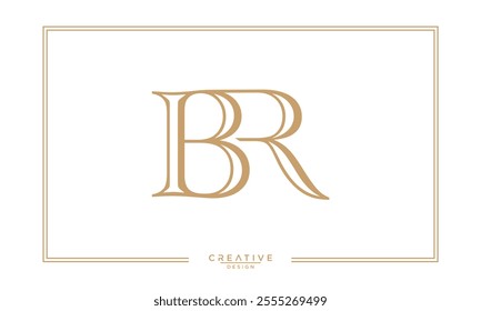 BR, RB, B, R, Abstract Letters Logo Monogram