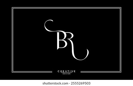 BR, RB, B, R, Abstract Letters Logo Monogram