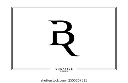 BR, RB, B, R, Abstract Letters Logo Monogram