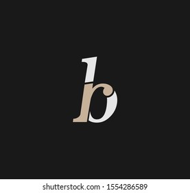 BR or RB letter designs for logo and icons