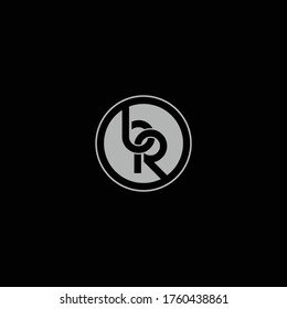 BR or RB letter designs for logo and icons