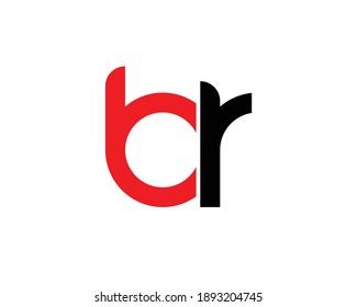 BR RB LETTER LOGO-DESIGN VEKTORPROBE
