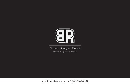 BR or RB letter logo. Unique attractive creative modern initial BR RB B R initial based letter icon logo