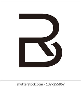 BR Or RB Logo Initials