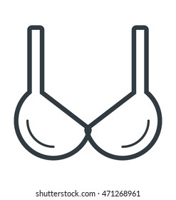 Bra Colored Vector Icon