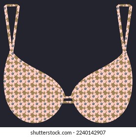 Bra design vector for women