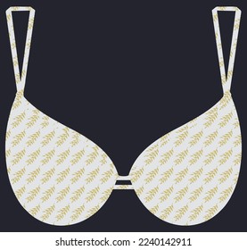 Bra design vector for women