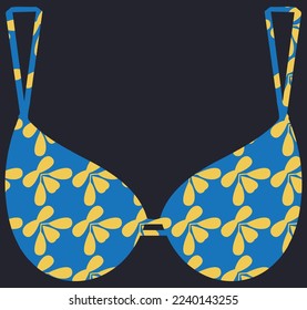 Bra design vector for women