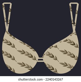 Bra design vector for women