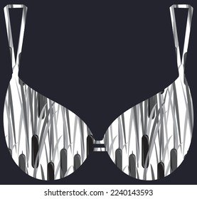 Bra design vector for women