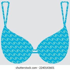 Bra design vector for women