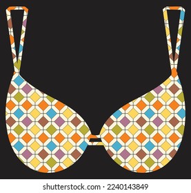 Bra design vector for women