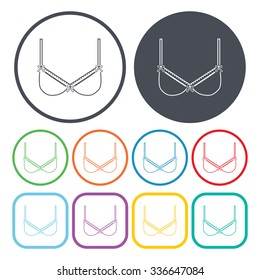 Bra icon. 