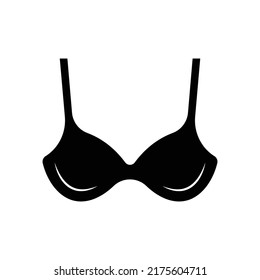 Bra icon design isolated on white background