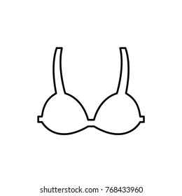 bra icon illustration isolated vector sign symbol