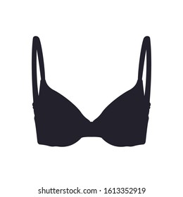 Bra icon isolated on white background. Woman underwear symbol modern, simple, vector, icon for website design, mobile app, ui. Vector Illustration