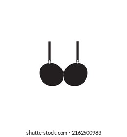 Bra icon logo free vector design

