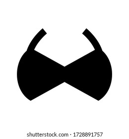 bra icon or logo isolated sign symbol vector illustration - high quality black style vector icons

