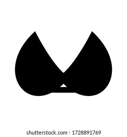 bra icon or logo isolated sign symbol vector illustration - high quality black style vector icons
