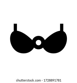 bra icon or logo isolated sign symbol vector illustration - high quality black style vector icons
