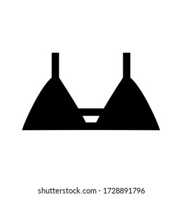 bra icon or logo isolated sign symbol vector illustration - high quality black style vector icons
