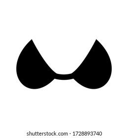 bra icon or logo isolated sign symbol vector illustration - high quality black style vector icons
