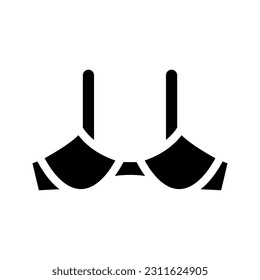 Bra icon. sign for mobile concept and web design. vector illustration