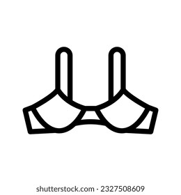 Bra icon. sign for mobile concept and web design. vector illustration