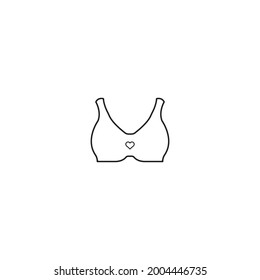 Bra icon vector illustration symbol design.