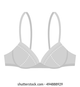 Bra icon of vector illustration for web and mobile