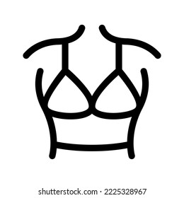 Bra Icon Vector Symbol Design Illustration