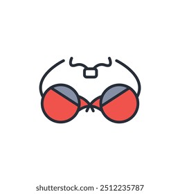 Bra icon. vector.Editable stroke.linear style sign for use web design,logo.Symbol illustration.