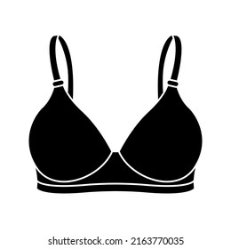 Bra Icon Woman Underwear Sign Vector Stock Vector (Royalty Free ...