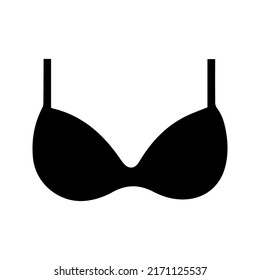 Bra icon. Woman underwear vector illustration isolated on background