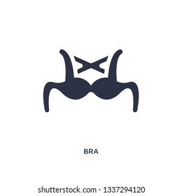 bra isolated icon. Simple element illustration from brazilia concept. bra editable logo symbol design on white background. Can be use for web and mobile.
