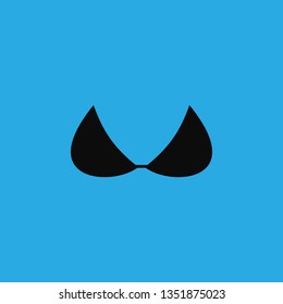 bra swimsuit icon vector