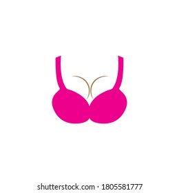 Bra vector design ilustration icon templat
