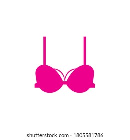 Bra vector design ilustration icon templat
