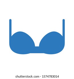 bra vector glyph color icon 