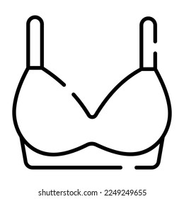 Bra vector icon design, ladies undergarments