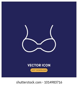 Bra Vector Icon Illustration