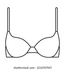 Icono de vector de borde.Icono de vector de contorno aislado en barra de fondo blanca.