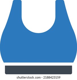 Bra Vector illustration on a transparent background.Premium quality symbols.Glyphs vector icon for concept and graphic design.