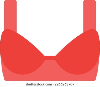 bra Vector illustration on a transparent background. Premium quality symmbols. Line Color vector icons for concept and graphic design.