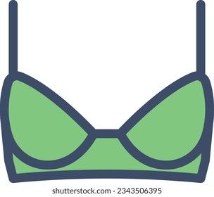 bra Vector illustration on a transparent background.Premium quality symmbols.Stroke vector icon for concept and graphic design. 

